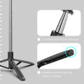 Q05 Selfie Stick Tripod Extendable Mobile Phone Selfie Extension Rod Sturdy Stainless Steel Stand Portable Lightweight Camera Stand For Face Time Zoom Meeting Photograph.