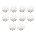 10 Pcs Square Protective Cover for Table Legs and Chair Legs Durable Protective Cushion for Living Room Tables& Chairs. 