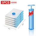 2/3/5pc Vacuum HStorage Bags,for Bedding,Pillows,Towel,Clothes household Travel Storage Bag,With Hand-Pump,Vacuum Bag Package. 