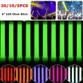 LED Glow Stick 6 Inch Survival Kit Military Glow Light Sticks Walking and Hiking Camping SOS Gear Outdoor Military Equipment.