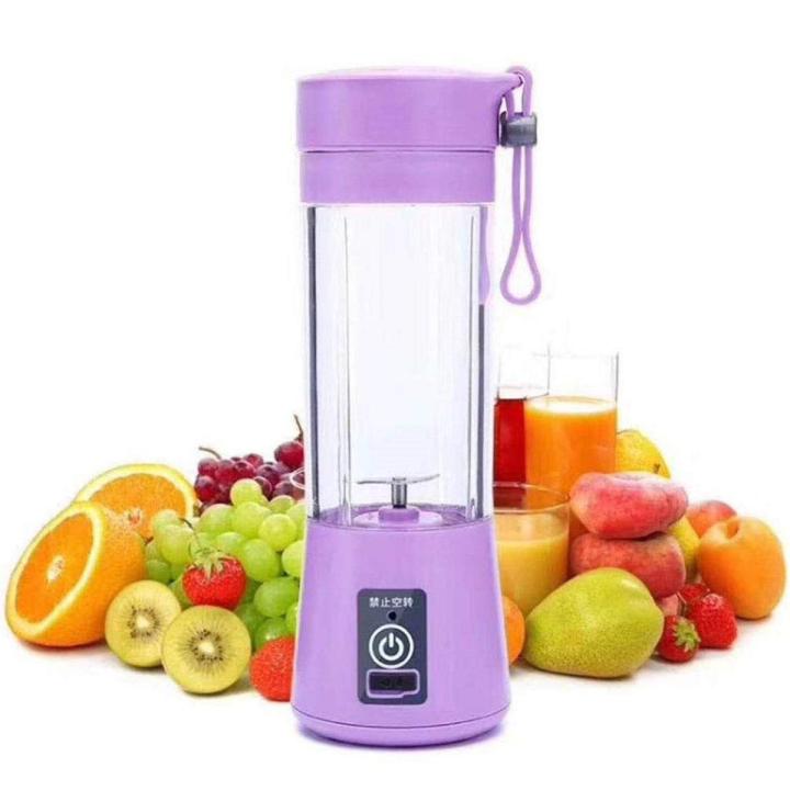 Mini USB Rechargeable Portable Electric Fruit Juicer - Smoothie Maker - Blender Machine