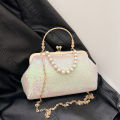 Sequins Beaded Bridal Clutch For Women Evening Bag Prom Shiny Small Purse Fashion Handbag Banquet Bag Cocktail Party Clutch 2024.