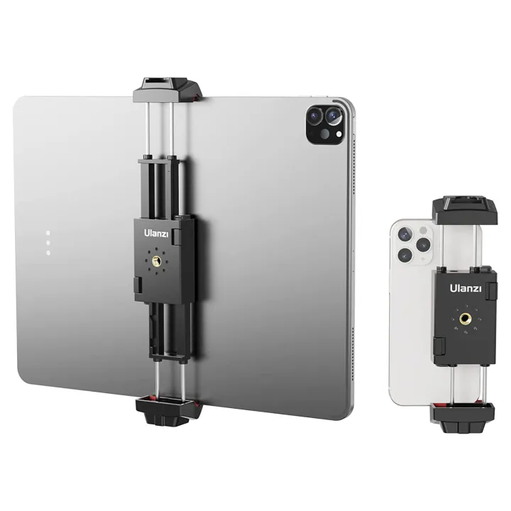 Ulanzi%20ST-29%20Tripod%20Mount%20Universal%20for%20Tablet%20and%20Phone%20Holder%20With%20Cold%20Shoe%20Support%20Horizontal%20and%20Vertical%20Shooting%20-%20Image%202