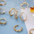 12PCS Barefoot Finger Rings Summer Women Rings Arrow Knot Star Moon Foot Set Jewelry Accessories Shapewear.