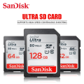 SDSDUN4 Ultra 64GB SDHC UHS-I card and SDXC UHS-I card memorie Memory card (32GG, 64GB, 256GB available).