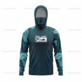 Pelagic Grea Fishing Shirts with UV Protection, Long Sleeve, Hooded Face Cover, Quick Dry Tops, Fishing Face Mask Clothes Upf 50.