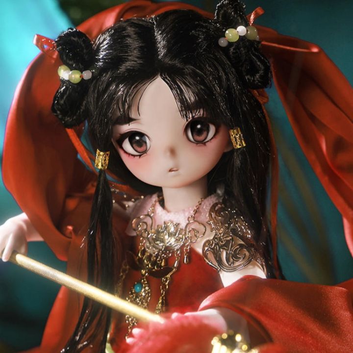 ShugaFairy Nezha Bjd Dolls1/4 Chinese Mythology Body DIY Girls Gift Anime Jointed Movable Doll Head Action Figure Collection Toy