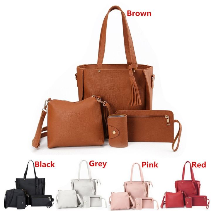 4Pcs/set%20Crossbody%20Bags%20Women%20Bag%20Set%20Pattern%20Leather%20Shoulder%20Bags%20Purse%20Ladies%20PU%20Crossbody%20Bag%20-%20Image%206