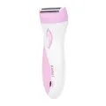 Kemei KM-3018 Waterproof Electric Lady Shaver Hair Women Bikini Underarm Body Lady Epilator Hair Removal Cordless Trimmer for Women. 