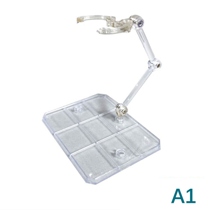 Action Figure Stand Adjustable Action Figure Display Holder Base Sturdy Base Doll Model Support Stand Applicable To Gundam Model Bracket Animation Character Manual Bracket Demoo