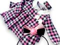 Premium Cotton Flannel Winter Dress for Baby Girls (1-10 Years) with Free Matching Headband. Warm & Stylish Cotton Flannel Winter Frock for Girls. 