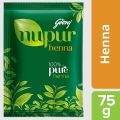 Godrej Nupur 100% Pure Henna Powder 150gm/75gm for Hair Colour (Mehandi) | for Hair, Hands & Feet.