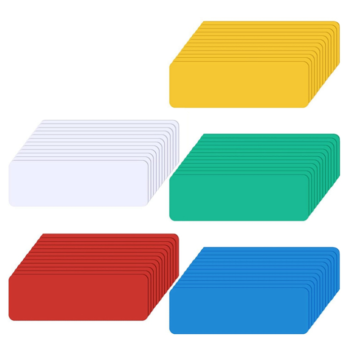 Magnetic Dry Erase Labels Dry Erase Magnetic Labels Magnets Sticker Reusable Magnetic Name Tags