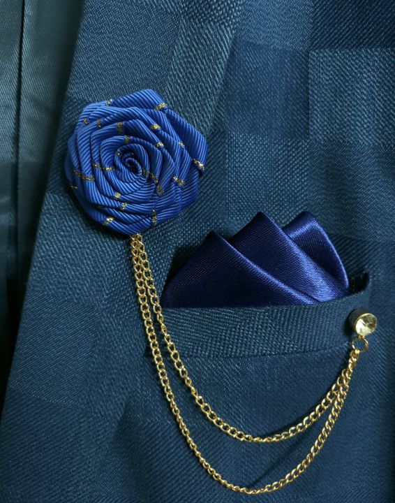 Ribbon%20Rose%20Flower%20Brooch%20Pin%20Badge%20Tassel%20Chain%20With%20Matching%20Pocket%20Square%20Set%20For%20Men%20-%20Image%202