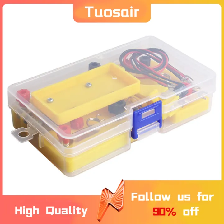 Physics Science Kit Puzzle Practical Ability DIY Physics Science Lab Basic Circuit Learning Starter Kit for Kids