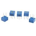 3Pcs- 3386 103 10K Ohm Potentiometer 3 Pin Square Shape 10K 103 1/2W Potentiometer Top Adjustment Variable Resistors 10K Ohm 103 Trimpot Trimmer Potentiometer Trim Pot Electrical Circuitry & Parts. 