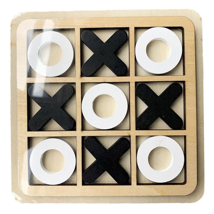 Wooden%20XO%20Tic%20Tac%20Toe%20Game%20Board%20Entertainment,%20Great%20Gift%20For%20-%20Image%202