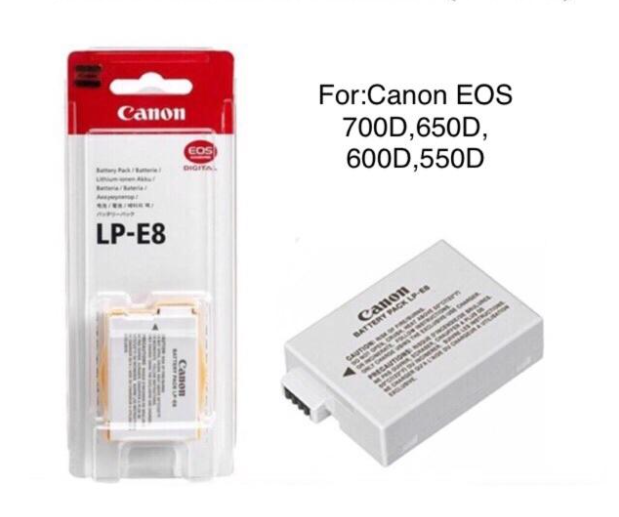 Canon%20LP-E8%20durable%20Battery%20For%20700D,%20600D,%20650D,%20550D,%20Kiss%20X7-%201120%20mAH%20White%20-%20Image%202