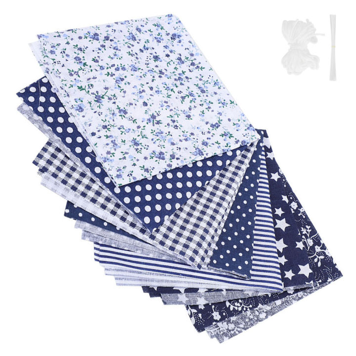 7Pcs%20DIY%20Face%20Cloth%20Cover%20Sewing%20Cotton%20Color%20Patch%E2%80%91Work%20Dustproof%2025x25cm%20-%20Image%202
