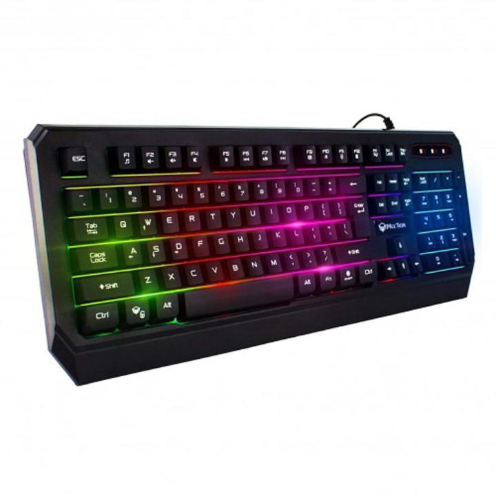 Meetion K9320 Black Waterproof Backlit Lighting Gaming Keyboard Smooth gameplay, comfortable use, best gaming experience
