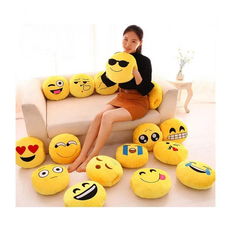 Emoji cushions best sale