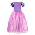 Children Girl Rapunzel Dress Kids Tangled Disguise Carnival Girl Princess Costume Birthday Party Gown Outfit Clothes 2-8 Years. 