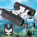 8x21 HD Binoculars Easy Focus High Definition Large Field View Binoculars Small Compact Binoculars for Outdoor Hunting Travel. 