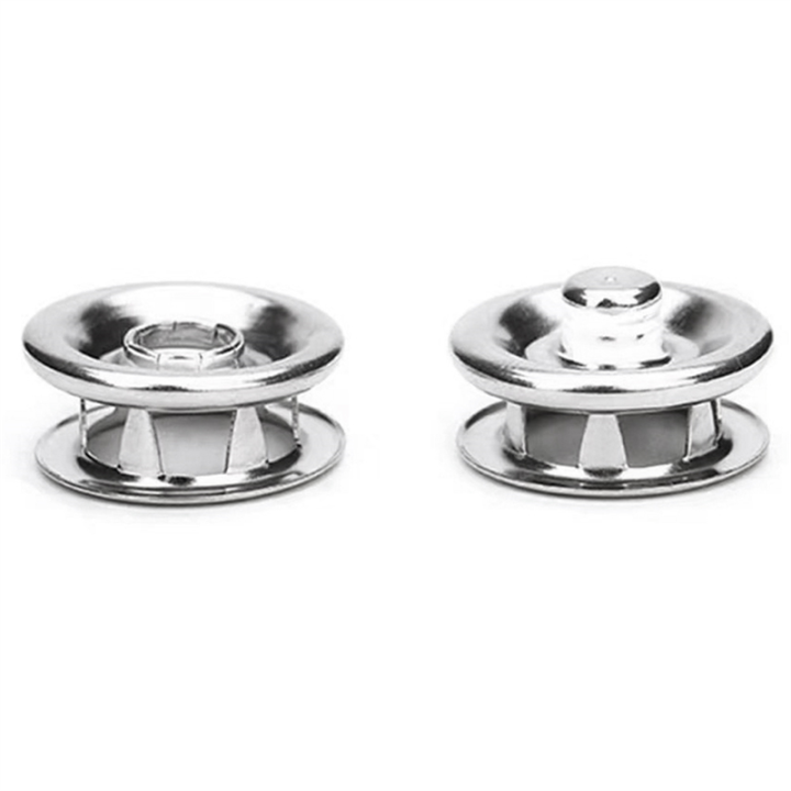 150%20Sets%20Snap%20Button%209.5Mm%20Open%20Snap%20Button%20Snap%20Fasteners%20Kit%20Snaps%20Buttons%20Silver%20for%20Sewing%20and%20Crafting,%20-%20Image%204