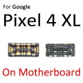 Inner FPC Connector Battery Holder Clip Contact For Google Pixel 3 4 XL 3XL 4XL 4a 5 5a 6 7 Pro On Motherboard Logic Main Board Flex Cable Parts. 