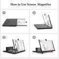 3D Glass Magnifier Mobile Accessories Mobile Phone Screen Amplifier Foldable 3D Glass For Android Phone Screen Magnifier.