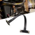 PCIE X1 Riser Cable Dual 90 Degree Right Angle PCIe 3.0 X1 to X1 Extension Cable 8Gbps PCI Express 1X Riser Card. 