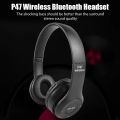 P47 Wireless bluetooth headphone With Mic Noise Cancelling Headsets Stereo Sound Earphones Sports Gaming Headphones Supports PC. 