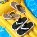 Walking on Shit Touching Word Slippers Baby Boy and Girl Summer Thick Bottom for Outdoors Non-Slip Beach Casual High-End Flip-Flops Men. 