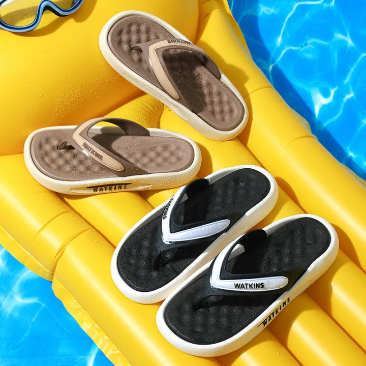 Walking%20on%20Shit%20Touching%20Word%20Slippers%20Baby%20Boy%20and%20Girl%20Summer%20Thick%20Bottom%20for%20Outdoors%20Non-Slip%20Beach%20Casual%20High-End%20Flip-Flops%20Men%20-%20Image%202