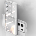 New Phone Case For Xiaomi Poco M6 Pro 4G Cover Camera Protection Semi Transparent Soft Silicone Shockproof with Lens Protector Films for Xiaomi Poco M6 Pro Case. 