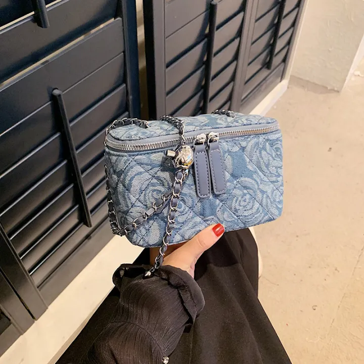 New%20Fashion%20Flora%20Demin%20Box%20Shaped%20Adjustable%20Chain%20Crossbody%20Square%20Bag%20Women%20Girl%20Shoulder%20Bagall%20Flap%20Bag%20-%20Image%202