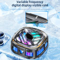 X76 Magnetic Mobile Phone Cooler Fast Cooling Phone Cooler Portable Phone Semiconductor Radiator Mobile Gaming Video Streaming Phone Fan Portable Quieter Cooling Fan.