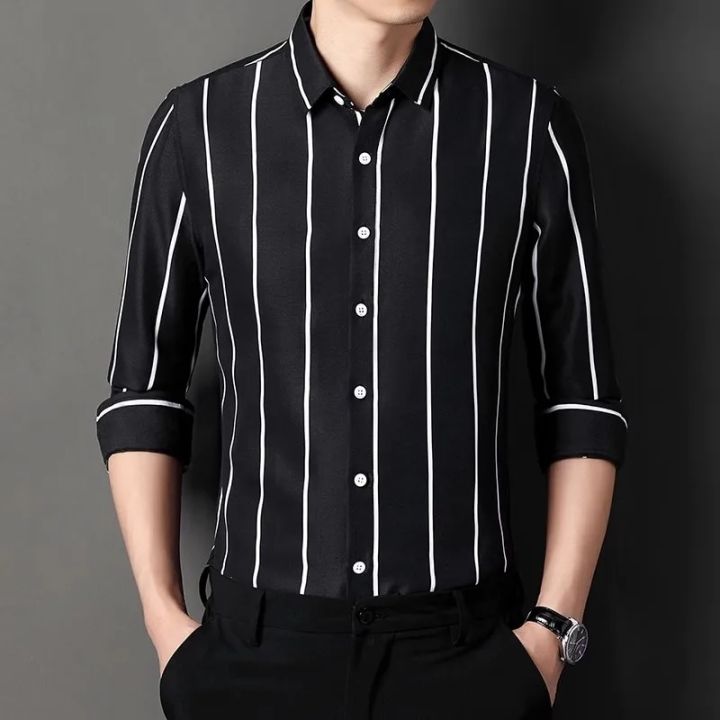 Plus%20Size%205XL-M%20High%20Quality%20Business%20Formal%20Striped%20Shirts%20Men%20Long%20Sleeve%20Casual%20Slim%20Fit%20Tuxedo%20Shirts%20Social%20Club%20Clothing%20-%20Image%205