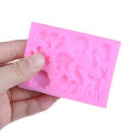 Animal Series Deer Owl Shaped Silicone Craft Cake Decorating Tool Layor. 
