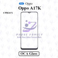 For Oppo A17K CPH2471 LCD Display Touch Screen Front Glass Lens + Lamination OCA. 