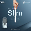 Geo R10 Dual Sim Standby 8mm- integrated Ultra Slim Metal Body Feature Mobile Phone.