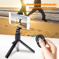 Mini Bluetooth-compatible Remote Control Button Wireless Controller Self-timer Camera Stick Shutter Release Phone Photo Selfie.