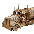 3D Puzzles Movable Classic Steam Train,Car,Jeep,Truck Assembly DIY Toys Gift for Child Adult Wooden Model Building Blocks Kits MuXiaRe.