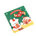 Cute Christmas sticker sticky notes Colorful Cartoon Kawaii Kawaii cartoon adhesive notepad Adhesive Sticky Office supply memo pad for Office organization School assignments journaling Gift. 
