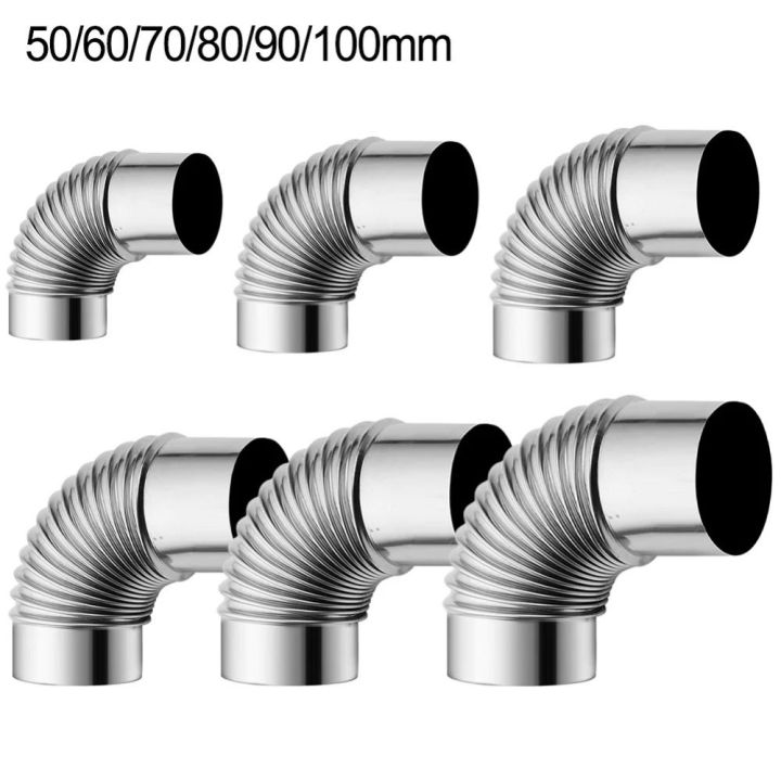 1Pcs Durable Exhaust Pipe Vents Flue Pipe Elbow Gas Water Heater