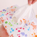 [Timmo House]Portable Baby Tissue Box with Snap Button Wet Wipes Storage Bag Flip Cover Zipper Closure Cleaning Wipes Container Household Storage Supplies. 