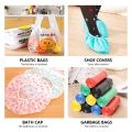 Home Trash Hanging Storage Plastic Bags Kitchen Organization Garbage Dispenser Wall Mounted Groceries Organizer Bag Send Hook.