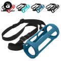 Silicone Case Cover Protective Cover Portable Speakers Resistant Drop Crash Speaker Carry Case With Adjustable Shoulder Strap Compatible For Flip Essential 2 Wireless Speaker. 