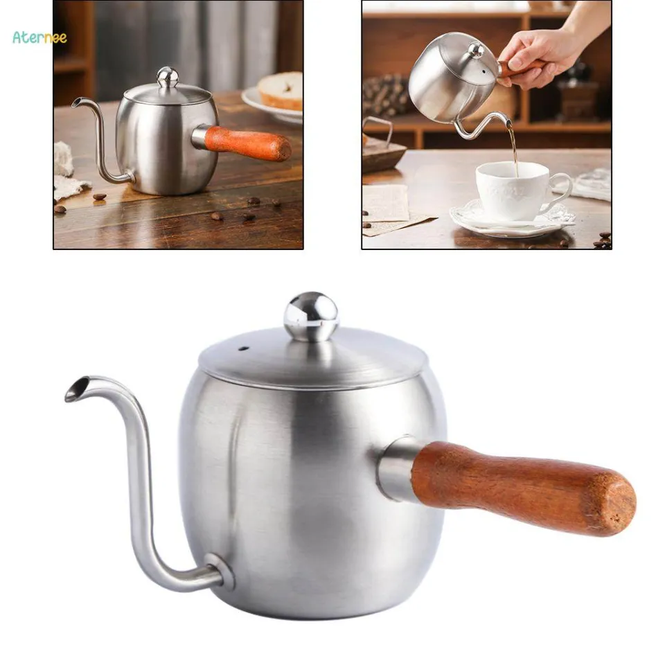 Pieces Pour Over Water Coffee Kettle Goose Neck Tea Pot Stovetop