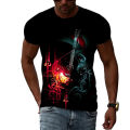 Fashion taste guitar graphic t shirts for men summer casual personality creativity o-neck short sleeve 3D Trendyol print T-shirt. 